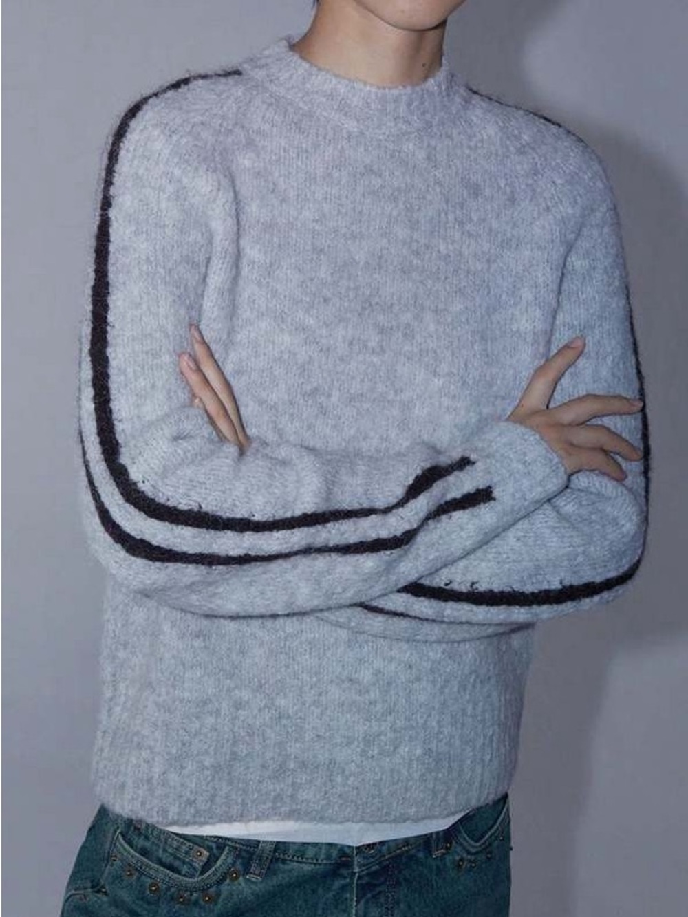 NWT Paloma Wool Grand Slam Sweater Grey